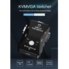 USB 2.0 KVM Switch, 2-Port VGA Display Sharing Device, 1080P
