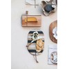 Creative Co-Op Marble and Mango Wood Cheese Board Set with