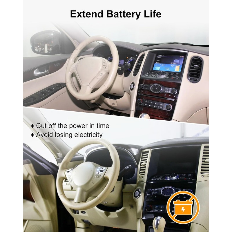 DC 24V 500A Remote Battery Disconnect Switch, Intelligent Battery Kill