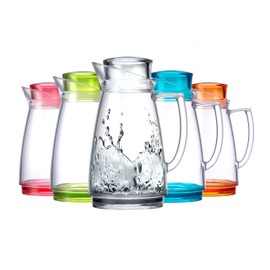 Prodyne FA-64-C Feliz Acrylic Pitcher, 64 oz, Clear