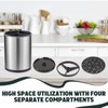 Upriver 360° Rotating Kitchen Utensil Holder 7" Cooking Utensil Organizer