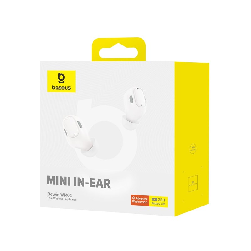 Baseus WM01 Auriculares Bowie True Wireless Earphones Bluetooth 5.3, Reducción