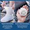 2 Pack Waterproof Latex Shoe Covers