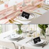 CebraBounze 30 Pcs Decorative Pearl Place Card Holders Bulk, Elegant