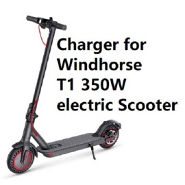 coming data   power supply battery Charger for Windhorse T1 350W  Electric scooter XMT