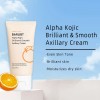 Crema Axilar Blanqueadora Desodorante Kojic Brillante Suave