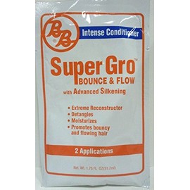 Bronner Brothers Super Gro Bounce & Flow Intense Conditioner, 1.75 Ounce