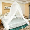 BAIYSFFG Dome Mosquito Net,Mosquito Net for Bed,Mosquito Net without Door,Double