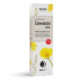 Bano CALENDULIN Natural Calendula Ointment 60ml | 100% certified natural cosmetics | promotes skin regeneration after minor inflammations | for skin care after minor injuries and burns
