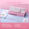 YUNZII B98 PRO 96% Wireless Mechanical Keyboard(Pink, Candy Switch)