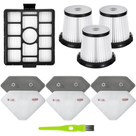 BU3521 BU3523 BU3120 HEPA Filter Replacement Compatible with Shark BU3521 Clean Lightweight Cordless Stick Cleaner, BU3523 Clean and Empty Cordless Stick Vacuum, Auto Empty System