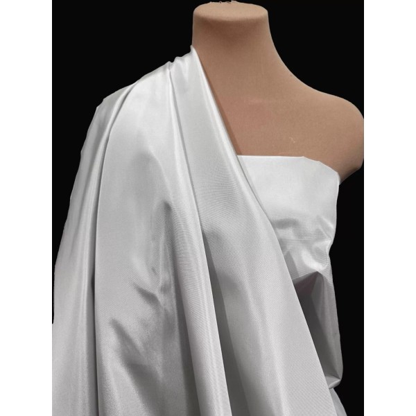 IRIDESCENT TAFFETA FABRIC PLATINUM BTY, FORMAL, BRIDESMAIDS, DRESSES (REDUCED)