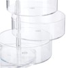 Relaxdays Make Up Organizer Round 3 Tier Rotating Cosmetic &
