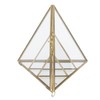 Jewelry Storage Rack Pyramid Shape 3 Layers Decorative Display Stand