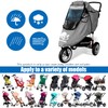 Stroller Rain Cover,Universal Stroller Accessory,Waterproof,Windproof Protection,Protect from Dust Snow,Baby Travel