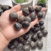 5Pcs Raw Emberlite Tumbled Pocket Stone UV Glowing Flame Sodalite