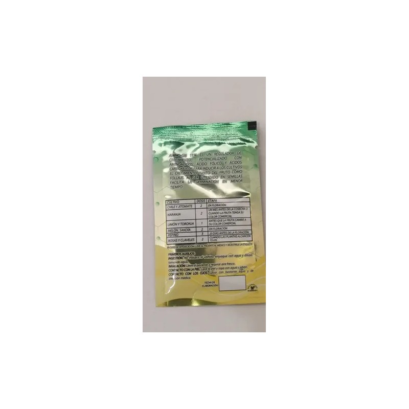Acido Giberelico 10gr Para Crecimiento Rápido De Plantas