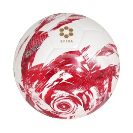 SFIDA Soccer Ball for Kids VAIS VORTI JR Light Weight 4 Ball (For Preschoolers) WHT/RED