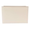 Contemporary and Stylish Soft Cream Linen Fabric Rectangular Lamp Shade for Wall Ceiling or Table - 29cm Length 60w Maximum Suitable for The Home or Commercial Usage by Happy Homewares