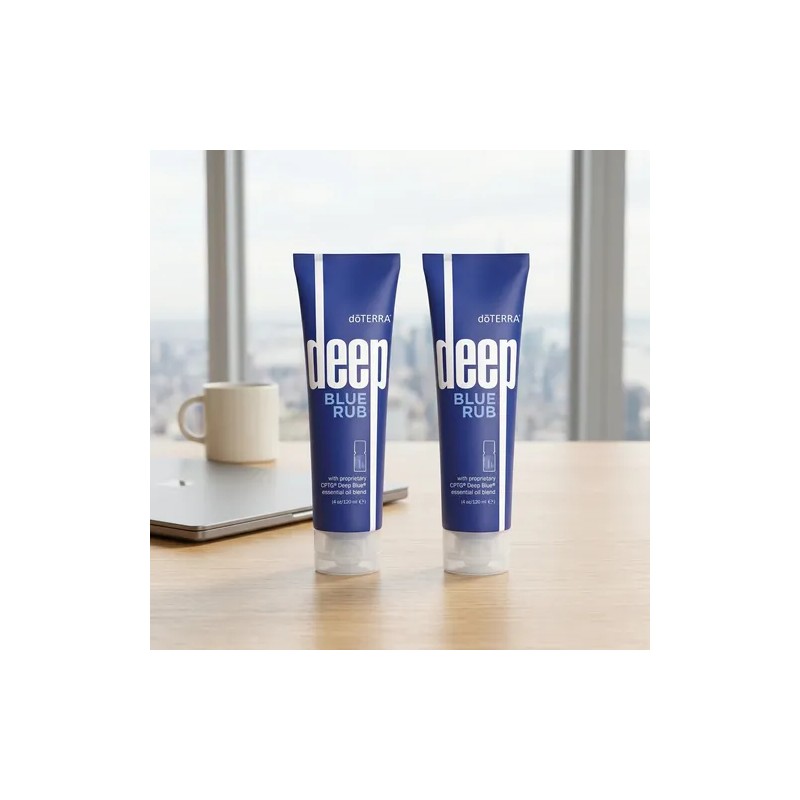 Crema Deep Blue Rub Doterra 120 Ml Con Aroma Mentolado