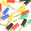 20 Pcs Banana Socket, Mixed, 2mm Coloured Banana Plug Color