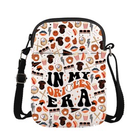 JTOUK Baltimore Baseball Gift Baltimore Baseball Game Day BAL Fans Merch Tote Bag (Oriole Era CR EU)