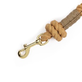 Caramel Handmade Rope Leashes for Dogs Rope Dog Leash Rope Cute Dog Leash Braided Dog Leash Cotton Rope Leash for Medium Dogs Large Dogs 5FT Organic Cotton…