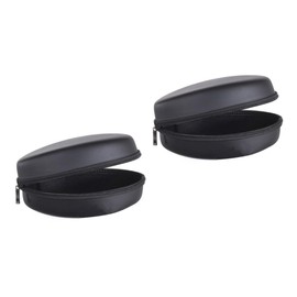 OSALADI 2pcs Mini Eva Earphone Case Portable Storage Pouch for Headphones USB Cables and Accessories Carrying Bag for Travel and Daily Use