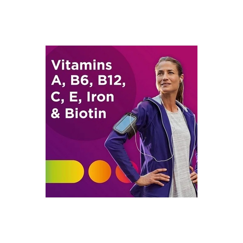 Centrum Mujer 120 Mulivitaminas Americano, Sin sabor