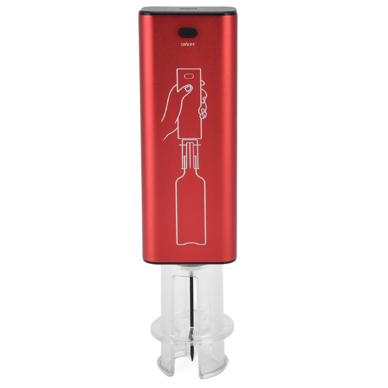 Electric Wine Opener Aluminum Alloy USB Charging Automatic Corkscrew Set