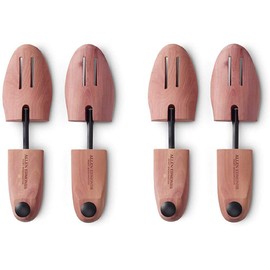 Allen Edmonds MEN'S CEDAR SHOE TREE 2-PACK - MADE IN THE USA (Large (Fits Shoe Sizes 10-11), 2-Pack)