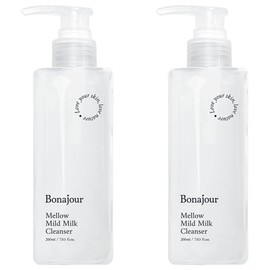 Bonajour Mellow Mild Cleansing Milk, 200ml, 2 units / 보나쥬르 멜로우 마일드 클렌징밀크, 200ml, 2개