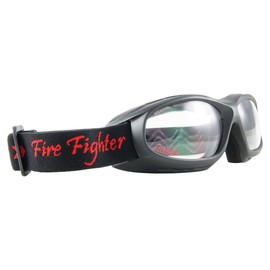 Jack Armour Fire and Heat Resistant Fire Fighter Clear Antifog Lens Safety Glasses