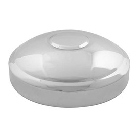 GG Grand General 20170 7-1/4 Inches I.D. Chrome Classic Rear Hub Cap