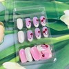 EYZOTSF Press on Nails Short Oval Shaped Acrylic Extra Short