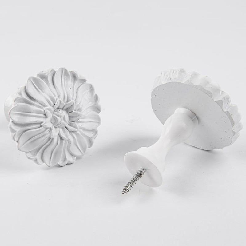 EMERZE Classic Pattern Curtain Tiebacks,Curtain Holdbacks,Curtain Tiebacks，Set of 2 (Resin