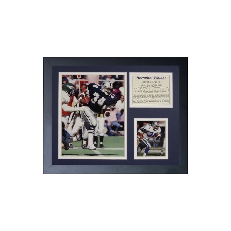 Legends Never Die "Herschel Walker Framed Photo Collage, 11 x
