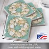 Thirstystone Coastal Sea Shell Wreath 4 Pack Absorbent Stone Tumbled