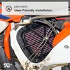 K&N HA-8086 Honda High Performance Replacement Air Filter
