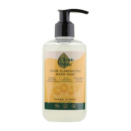 Clean Wise Odor Eliminating Hand Soap, Clean Citrus, 8 fl oz (1 Pack, Citrus)