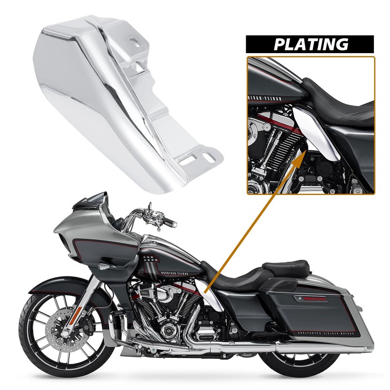 Kiawnia Mid Frame Air Deflector, Heat Shield Deflectors Compatible with