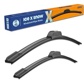 28"+14" Water Repellent Windshield Wiper Blades Replacement for Toyota Corolla 2023-2020,Hyundai Elantra 2016-2011,Honda Fit 2020-2009 Silicone Automotive Windshield Wiper Blades