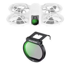 NEEWER CPL Filter for NEO Drone, Ultra Thin Multi-Coated HD Optical Glass, Clip-on Polarizing Filter, Drone Accessories, Polarizing Filter Compatible with DJI NEO, FL-N26