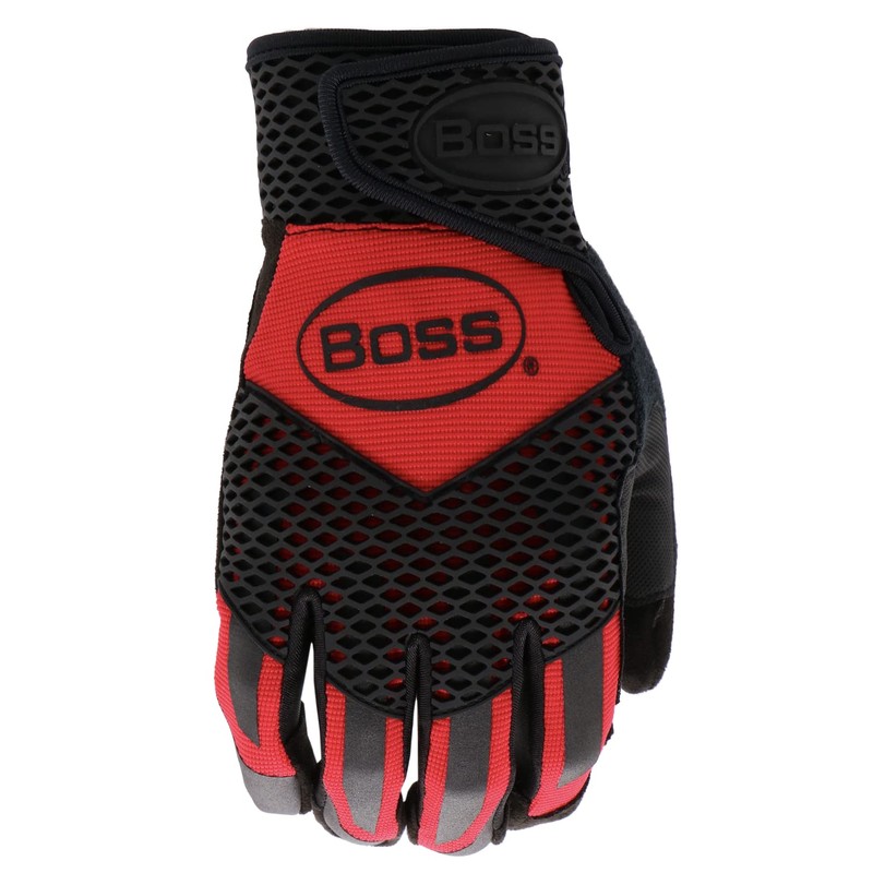 Boss Men's Extra Protection High Performance Work Glove, Reinforced Palm