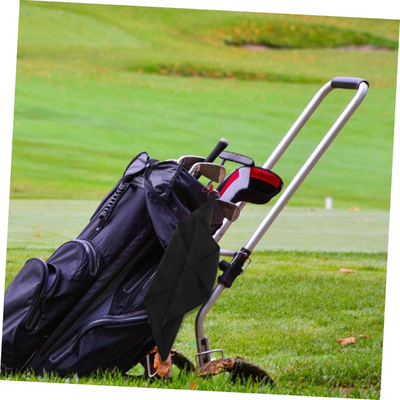 Kisangel Magnetic Golf Towel Microfiber Waffle Pattern Large Golf Sweat