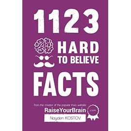 1123 Hard to Believe Facts: From the Creator of the Popular Trivia Website RaiseYourBrain.com