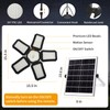 Solar Light for Shed with Constant On & Motion Activated