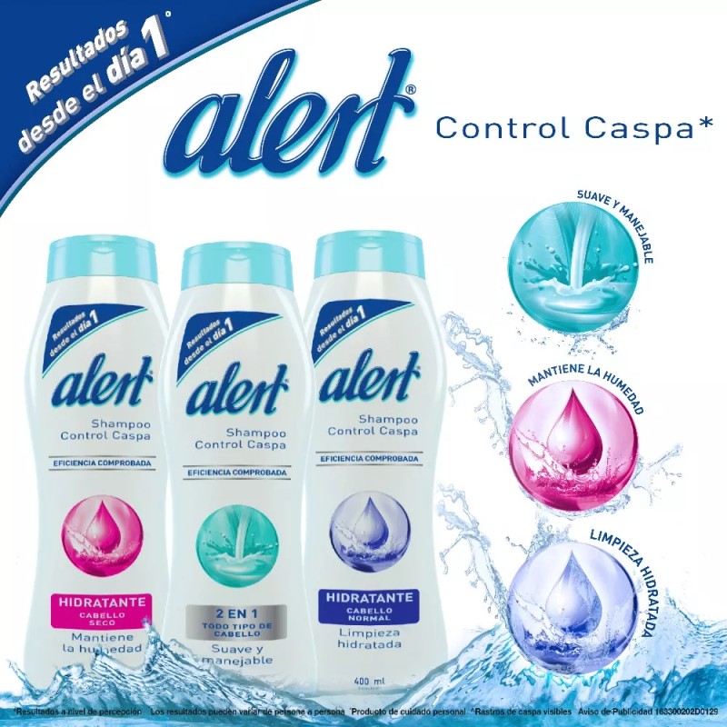 Alert Shampoo Alert Hidratante Seco 700ml