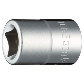 Tone HP3DB-16 Socket (12-square) Insertion Angle 0.3 inch (9.5 mm) (3/8 inch), Double Side Width 1/2 inch