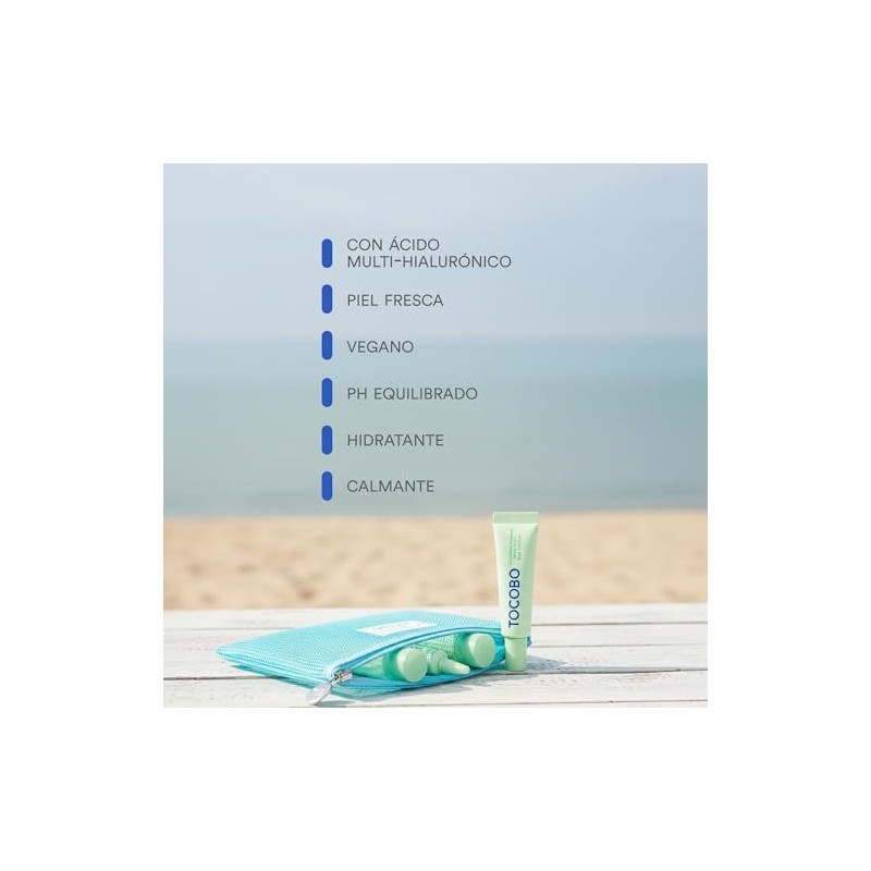 Tocobo Kit Inicio Calmante Cica Rutina Facial Piel Sensible Reactiva